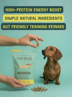 Friandises véganes pour chien - Peanut bites 🥜 The Pack