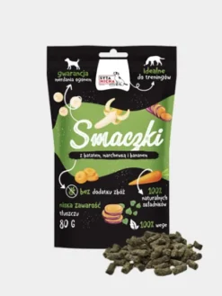 Friandises Végétarienne pour chien - Patate douce carotte et banane