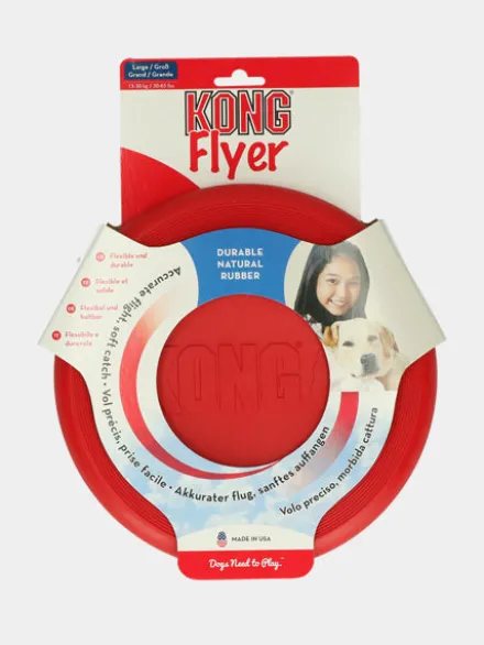Frisbee pour chien - KONG® Flyer Classic - Taille L