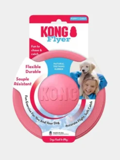 Frisbee pour chiot - KONG® Puppy Flyer - Rose
