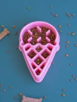 Gamelle anti-glouton en forme de Glace 🍦 - Happy Bowl Zippy Paws