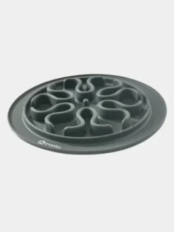Gamelle anti-glouton pour chat - gris foncé
