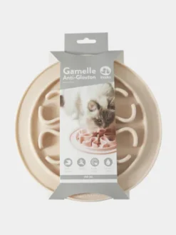 Gamelle anti-glouton pour chat - sable