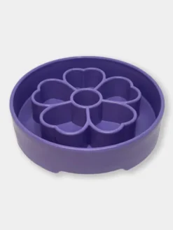 Gamelle d'enrichissement pour chien - Flower Violet - SodaPup