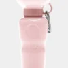 Gourde pour chien avec distributeur d’eau - Large (65 cl) Rose Bonbon - Springer