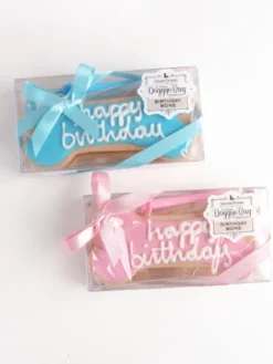 Gâteau d'anniversaire pour chien - Os Bleu 🦴🩵 - Doggye Bag