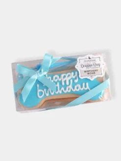 Gâteau d'anniversaire pour chien - Os Bleu 🦴🩵 - Doggye Bag