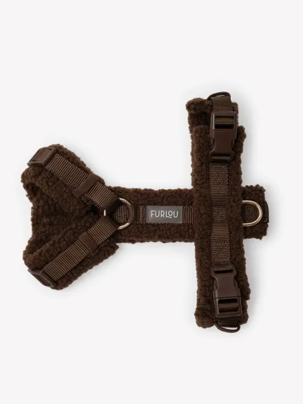 Harnais en H pour chien - Sherpa Marron - Furlou