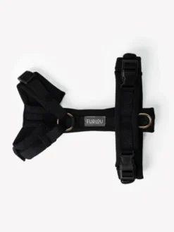 Harnais pour chien ultra léger Comfort - Noir - Furlou