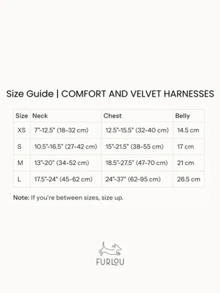 Harnais pour chien - Velvet Harness - Clay (Terre cuite) - Furlou