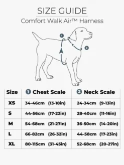 Harnais Rouge pour chien - Comfort Walk Air 3.0 - DOG Copenhagen
