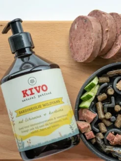 Huile de Sardine sauvage Echinacea et Curcuma pour chien - Renfort immunitaire