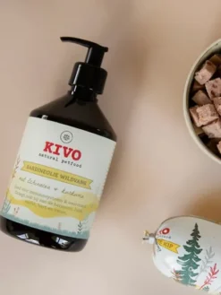Huile de Sardine sauvage Echinacea et Curcuma pour chien - Renfort immunitaire