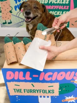 Jouet de fouille pour chien - Cornichon 🥒 - The FurryFolks