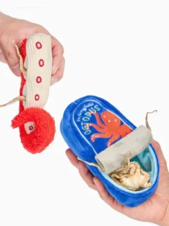 Jouet de fouille pour chien - Conserve de Poulpe 🐙 - The FurryFolks