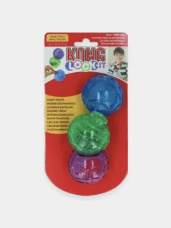 Jouet distributeur de friandises pour chien - KONG Lock-it (S)
