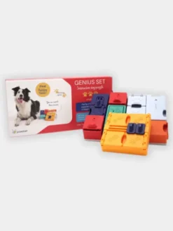 Jouet d’occupation pour chien – Kit Avancé Genius (7 modules) - Pawzler