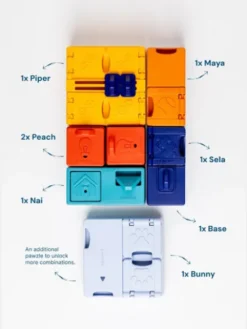 Jouet d’occupation pour chien – Kit Avancé Genius (7 modules) - Pawzler