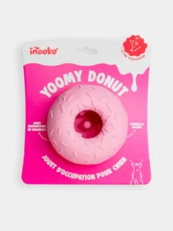 Jouet d'occupation pour chien - Yoomy Donut 🍩 - Rose