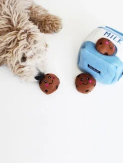 Jouet d'occupation pour chien original - Milk et Cookies - ZippyPaws