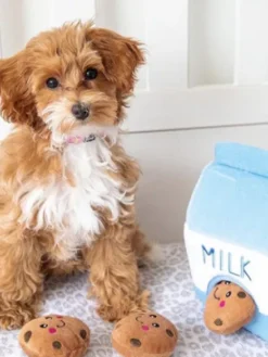 Jouet d'occupation pour chien original - Milk et Cookies - ZippyPaws