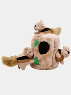 Jouet d'occupation pour chien original - Hide-a-squirrel - Outward Hound
