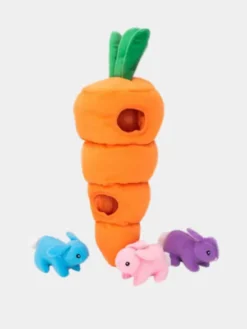 Jouet d'occupation pour chien original - Maxi Carotte 🥕🐇- ZippyPaws
