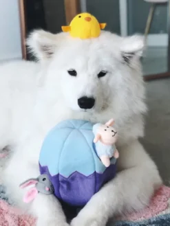 Jouet d'occupation pour chien original - Oeuf de Paques 🐣 - ZippyPaws