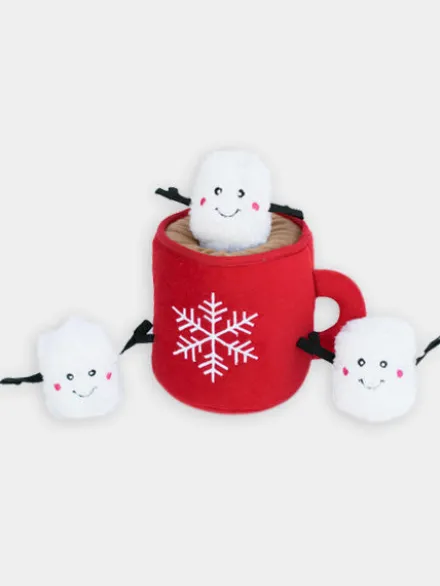 Jouet d'occupation pour chien original - Chocolat chaud ☕ - ZippyPaws