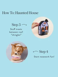 Jouet d'occupation pour chien - Maison Hantée 🏚️ - The Foggy Dog