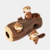 Jouet d'occupation pour chien original - Bûche Ecureuils 🐿️ - ZippyPaws