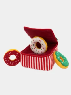 Jouet d'occupation pour chien - Boîte à Donuts édition Xmas 🍩 - ZippyPaws