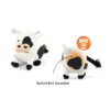 Jouet en peluche pour chien - Barnyard Buddies Vache 🐮 - Pet PLAY