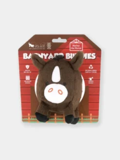 Jouet en peluche pour chien - Barnyard Buddies Cheval 🐴 - Pet PLAY