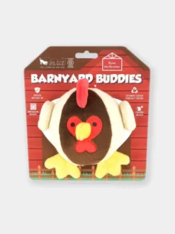 Jouet en peluche pour chien - Barnyard Buddies Poulet 🐓 - Pet PLAY