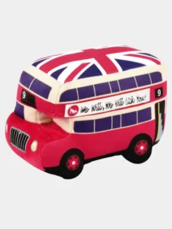 Jouet en peluche pour chien - Canine Commute - Bus Londonien - Pet PLAY
