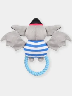 Jouet en peluche pour chien - Chauve souris pirate 🦇🏴☠️ - HugSmart