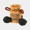 Jouet en peluche pour chien - Sac de charbon 🎅- Home for the Holidays Pet PLAY