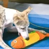 Jouet en peluche pour chien - Shaky Fish Taco 🐟🌮 - HugSmart