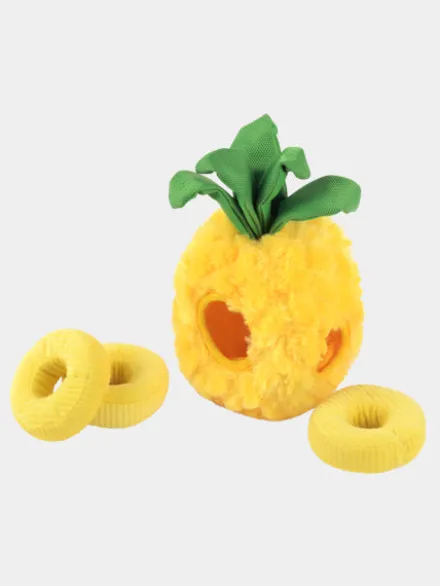 Jouet en peluche pour chien - Tropical Paradise - Ananas 🍍 - Pet PLAY