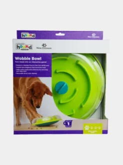 Jouet interactif distributeur de friandises pour chien - Wobble Bowl