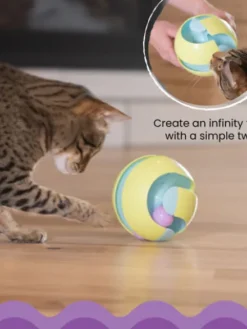 Jouet interactif pour Chat - Twist-A-Ball Track - Catstages