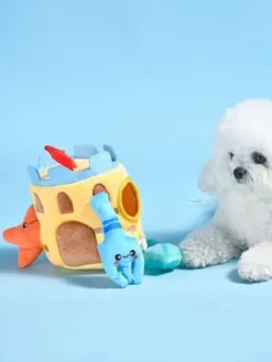 Jouet interactif pour chien - Château de sable 🏖️ - HugSmart