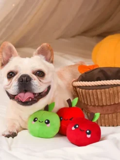 Jouet interactif pour chien - Seau de Pommes 🍎🍏🍎 - HugSmart