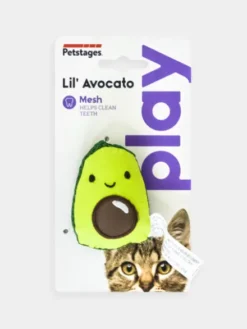 Jouet pour chat en forme d'Avocat 🥑 - Herbe à chat