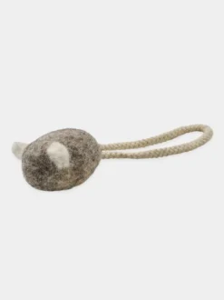 Jouet pour chat en laine - Souris avec corde 🪢 - Hunter stylecats