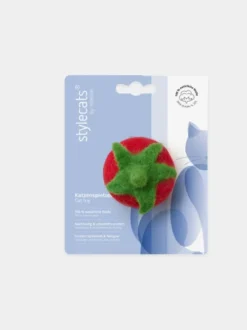 Jouet pour chat en laine - Tomate 🍅 - Hunter stylecats