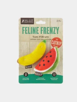 Jouet pour chat - Herbe à chat biologique - Fruits - Pet PLAY