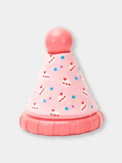 Jouet pour chien - Chapeau d'anniversaire Rose 🎉 - HugSmart