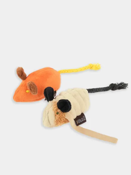 Jouet souris Halloween pour chat - Herbe à chat biologique - Pet PLAY